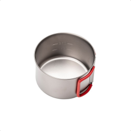 Evernew Ti Solo Cup Titantasse 400FD mit Skala innen