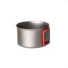 Evernew Ti Solo Cup Titantasse 400FD mit platzsparenden Klappgriffen