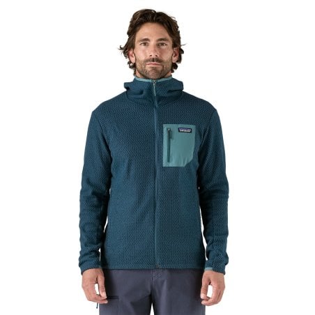 Patagonia R1 Air Full-Zip Hoody Tidal Teal TDT Vorderseite