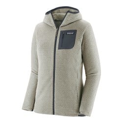 Patagonia R1 Air Full-Zip Hoody Damen Wool White