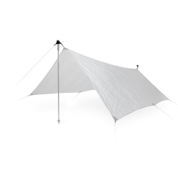 Liteway Pole Pocket im Einsatz (Tarp und Zubehör nicht enthalten)