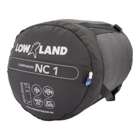 Kompressionspacksack des Lowland Companion NC1 Daunenschlafsacks