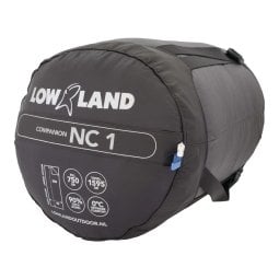 Kompressionspacksack des Lowland Companion NC1 Daunenschlafsacks