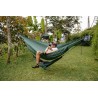 Ticket To The Moon Mini Hammock Set als Hängematte für Ausrüstung im Einsatz