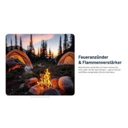 Nitecore AP05C Minipumpe auch als Helfer zum Entfachen des Lagerfeuers