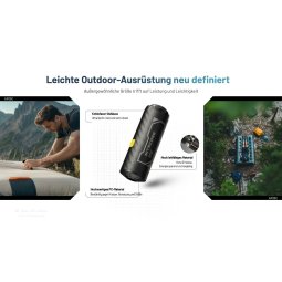 Nitecore AP05C Minipumpe für einen entspannten Outdooralltag