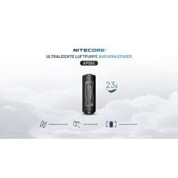 Nitecore AP05C Minipumpe mit geringem Gewicht