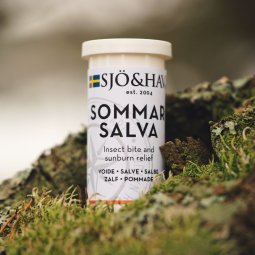 Kühlende und Juckreiz lindernde Sjö&Hav Sommarsalva After-Bite Salbe