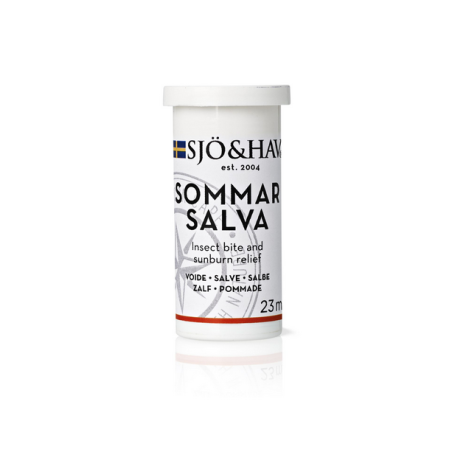 Sjö&Hav Sommarsalva After-Bite Salbe gegen Stiche Ansicht Verpackung