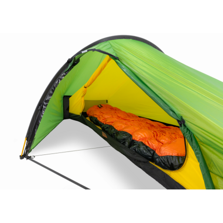 Hilleberg Akto 30 Jahre Anniversary Edition 1 Personen Zelt mit Schlafsack darin