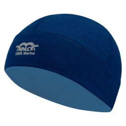 PAC Merino Hat dünne Laufmütze von P.A.C. aus Merinowolle in Navy
