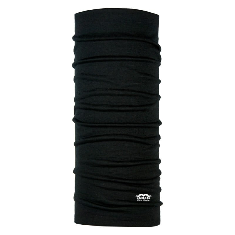 PAC Multifunktionstuch Merinowolle in der Farbe Total Black PAC Multifunktionstuch Merinowolle in der Farbe Total Black
