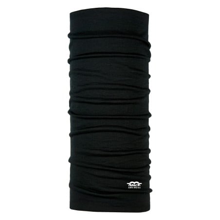 PAC Multifunktionstuch Merinowolle in der Farbe Total Black