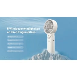 Nitecore izzCool 30 Handventilator mit Luftbefeuchter mit 5 Stufen
