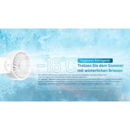 Nitecore izzCool 30 Handventilator mit Luftbefeuchter mit einer Temperatursenkung von bis zu 16°C