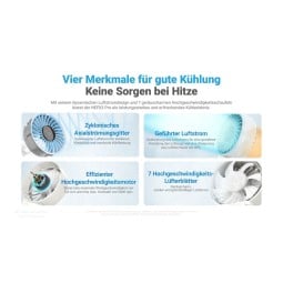 Nitecore NEF03 Pro Handventilator