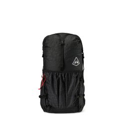 Hyperlite Mountain Gear Southwest 40 Ultraleichtrucksack Frontansicht in Schwarz