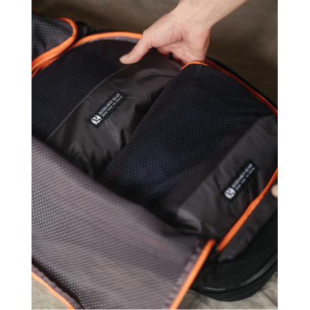 Gossamer Gear Compression Cubes beispielhaft im Einsatz