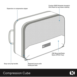 Features Gossamer Gear Compression Cubes L
