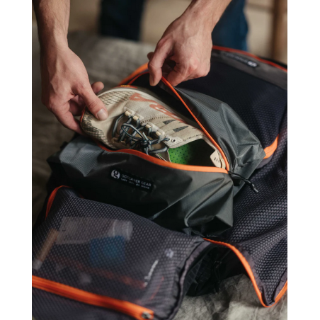 Gossamer Gear Shoe Cube mit großer Öffnung zum einfachen Bepacken