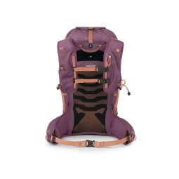 Osprey Tempest Velocity 30 Damen Daypack Pashmina Melon mit doppeltem Brustgurt und gepolstertem Rücken