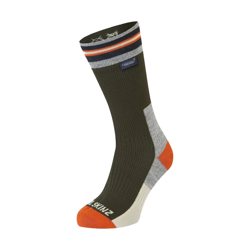 Surlingham WP Mid wasserdichte Socke 36-38 Olive