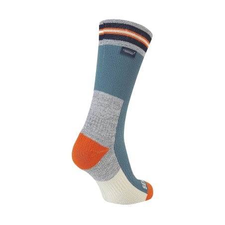 SealSkinz Surlingham WP Mid wasserdichte Socken Blue Rückseite Membran Wandersocken