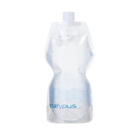 Platypus SoftBottle 1l Faltflasche mit Waves Muster