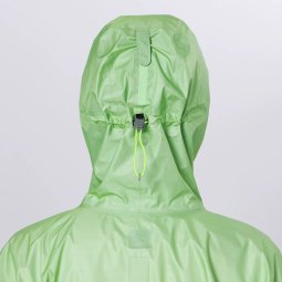 Rückansicht Kapuze der Montbell Versalite Jacket Damen