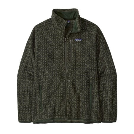 Patagonia Better Sweater Fleece Jacket Scales Old Growth Green Herren Fleecejacken