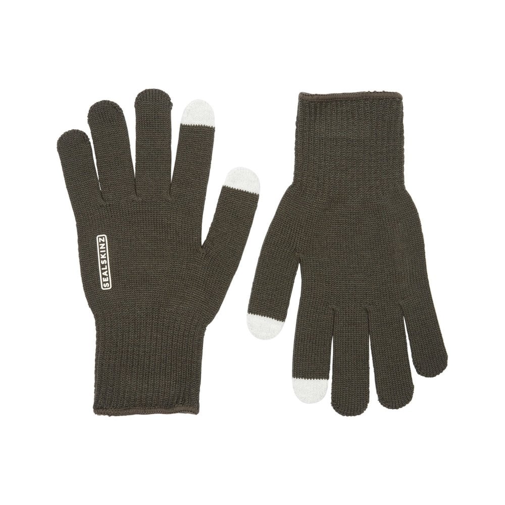 SealSkinz Hanworth Solo Merino Glove Olive