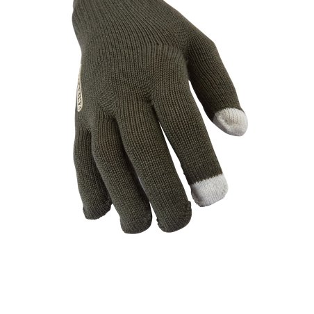 SealSkinz Hanworth Solo Merino Glove Olive Nahaufnahme