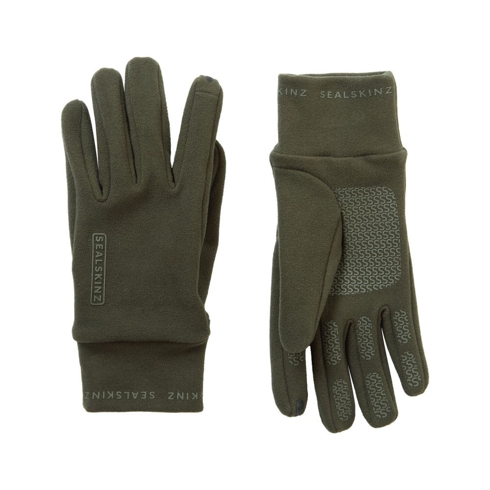 Lenwade Single Layer Micro Fleece Glove L Oliv