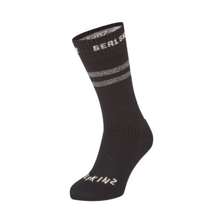 SealSkinz Runton WP Mid wasserdichte Socke Black