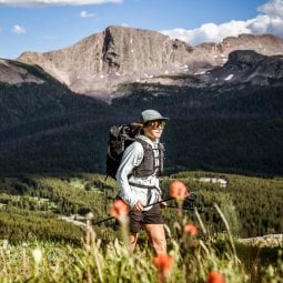 Hyperlite Mountain Gear Aero 28 Ultraleichtrucksack im Einsatz