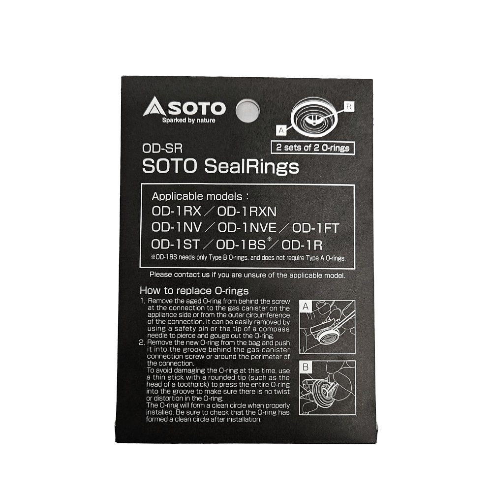 Soto Seal Rings Ersatzdichtungen für verschiedene Kocher