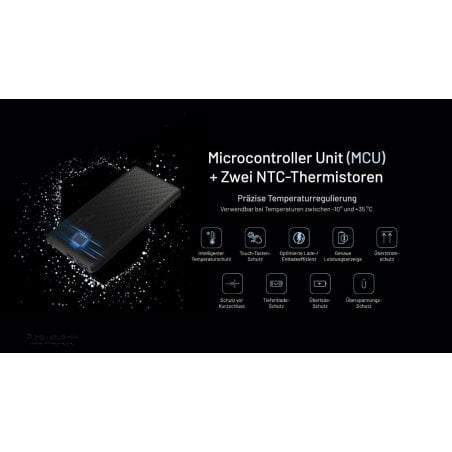 Nitecore Powerbank NB Plus 10000 mit interner Temperaturregulierung