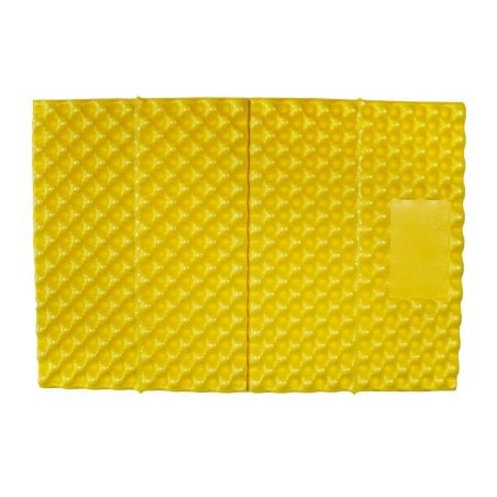 Warmpeace Folding Sit Pad Sitzkissen mit gelber Oberseite