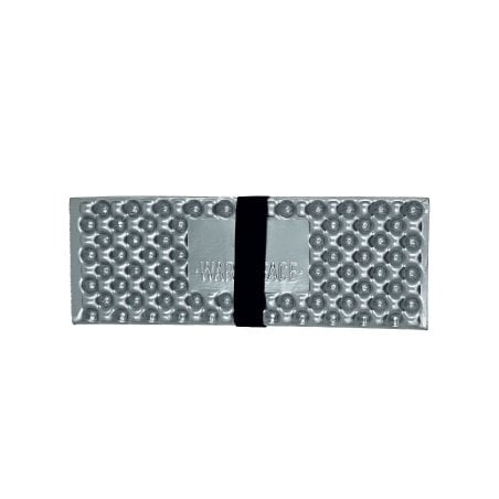 Warmpeace Folding Sit Pad Packmaß von oben betrachtet