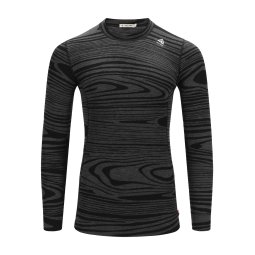 Aclima Warmwool Crew Neck Black Motion