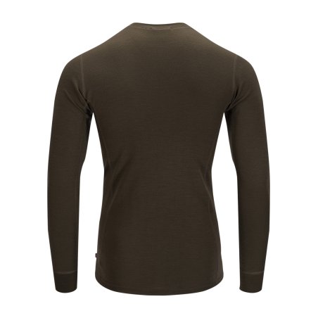 Aclima Warmwool Crew Neck Tarmac Rückseite