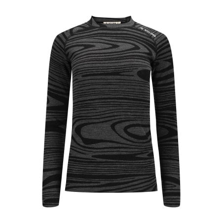 Aclima Warmwool Crew Neck Damen Black Motion