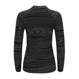 Aclima Warmwool Crew Neck Damen Black Motion Rückseite