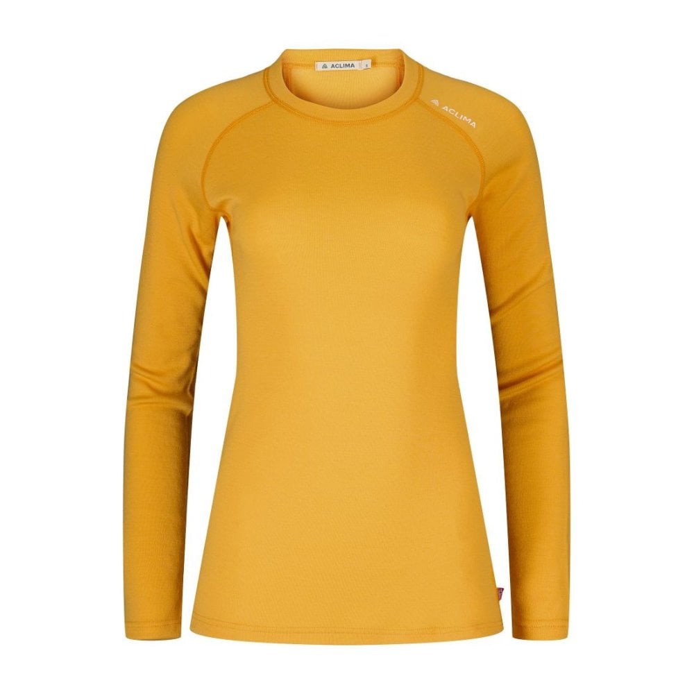 Aclima Warmwool Crew Neck Damen Mango Mojito