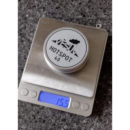 Vesuv Outdoor Hotspot 40 Alcohol Stove mit ultraleichtem Gewicht von nur 15,5 g