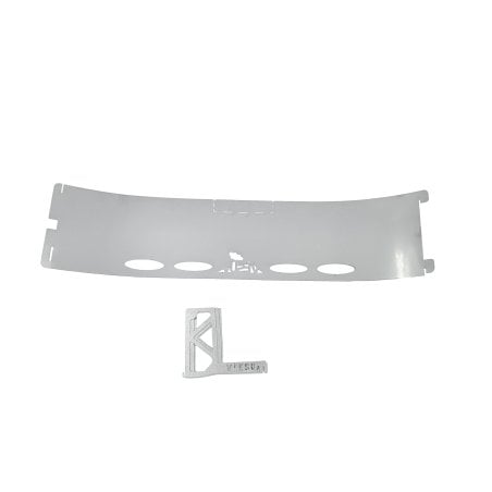 Vesuv Outdoor Ti Universal Windshield 85-117mm auseinandergebaut