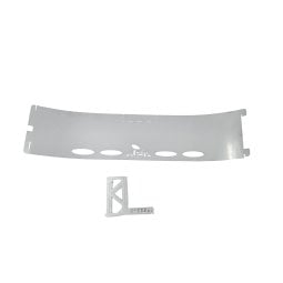 Vesuv Outdoor Ti Universal Windshield 85-117mm auseinandergebaut