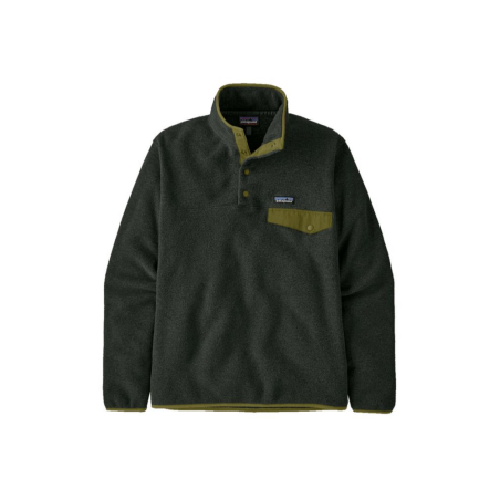 Patagonia Synchilla Snap-T Fleece Pullover in der Farbe Old Growth Green