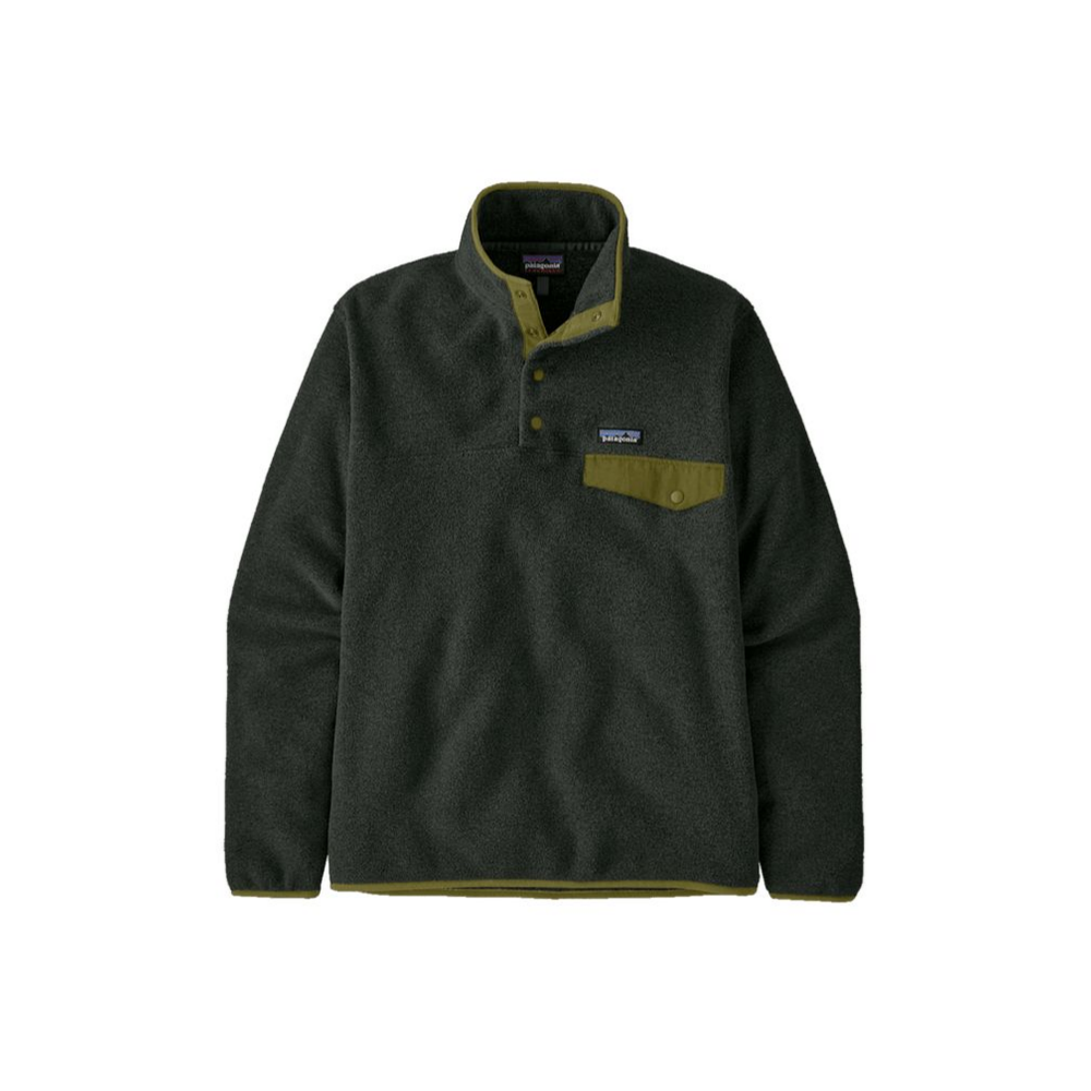 Patagonia Synchilla Snap-T Fleece Pullover in der Farbe Old Growth Green