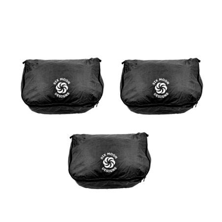 Six Moon Designs Packing Pods 3er Pack black